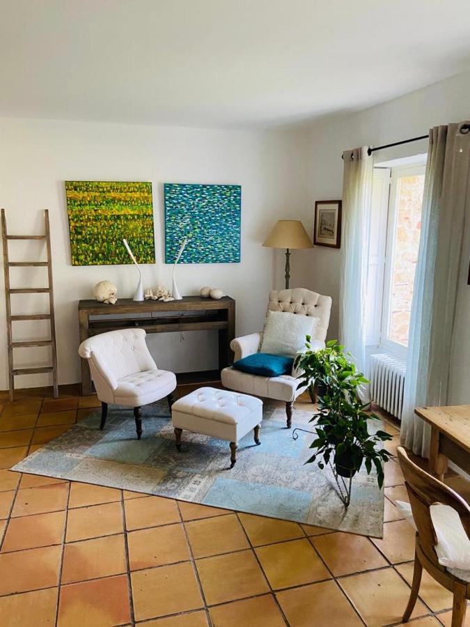 Villa Provencale Familiale Avec Piscine Grimaud Exteriör bild